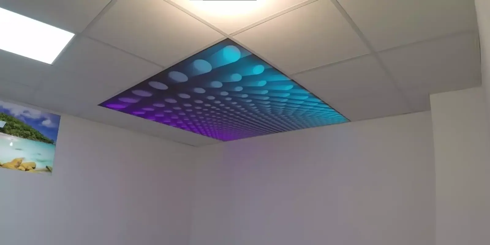 3D натяжной потолок для офиса — Рязань, Дзержинского, 24/26, фото 1