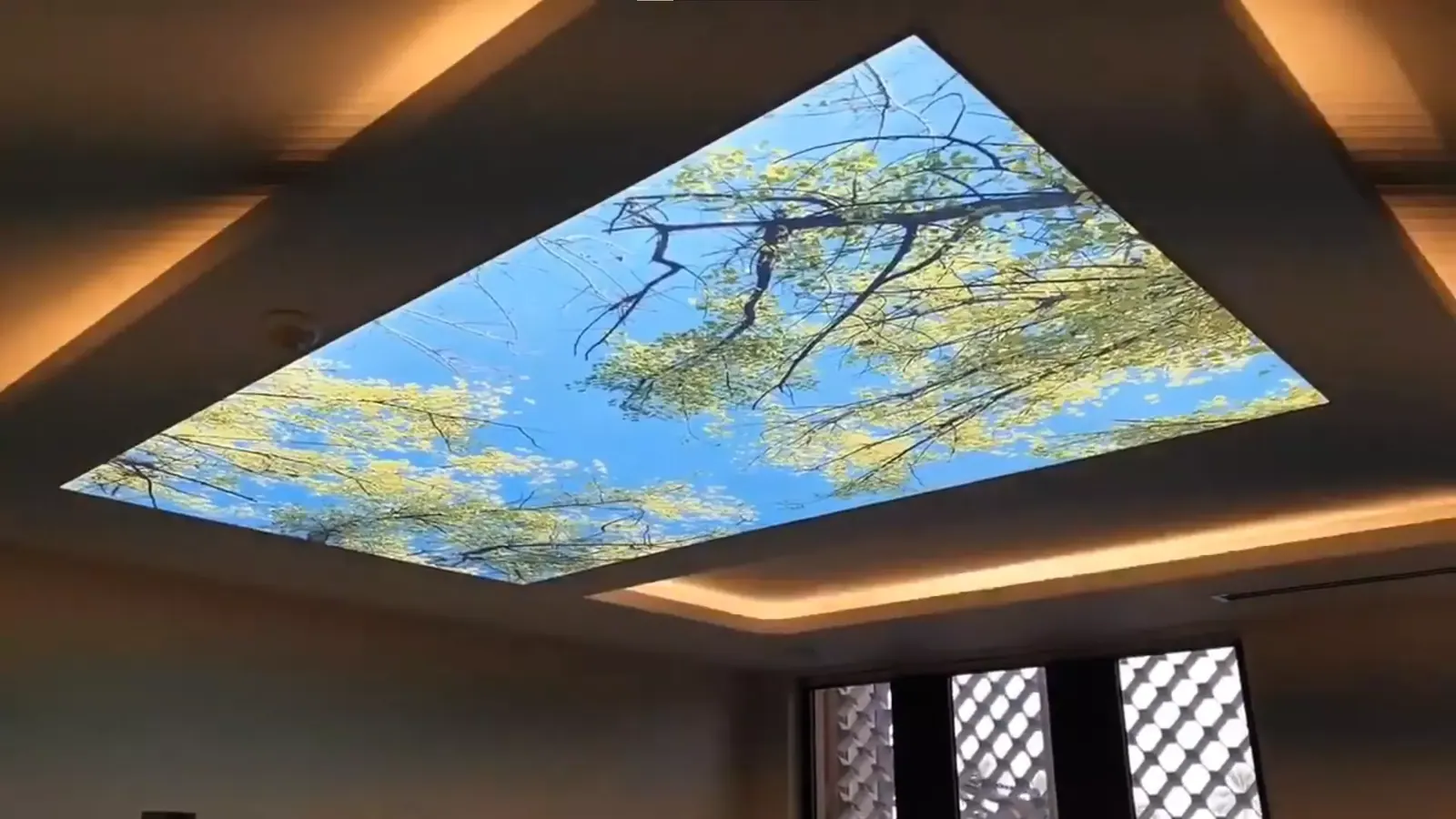 3D натяжной потолок — Рязань, Бирюзова, 22 к3, фото 1