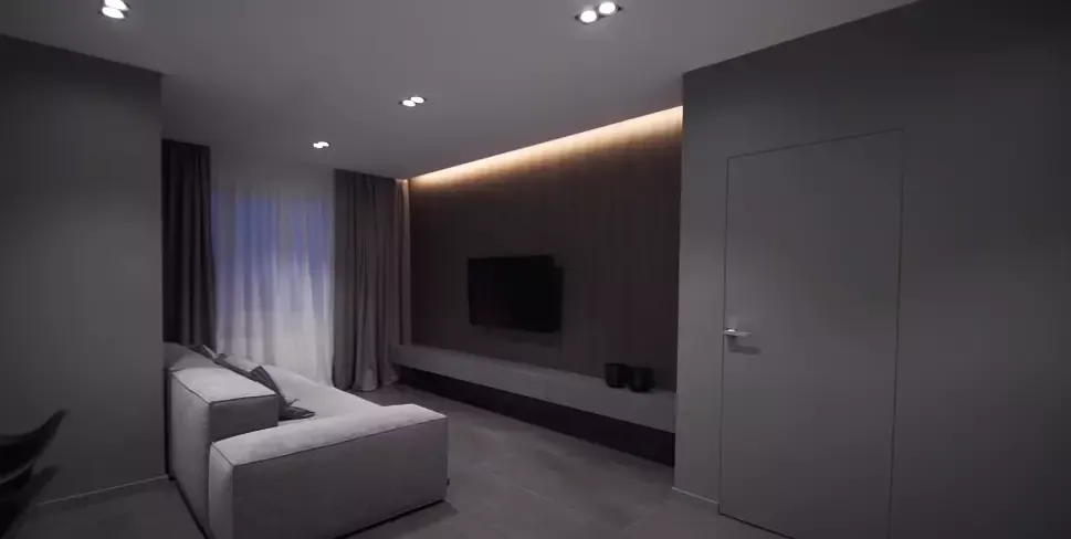 Натяжной потолок в гостиную — Рязань, Есенина, 37/2, фото 2
